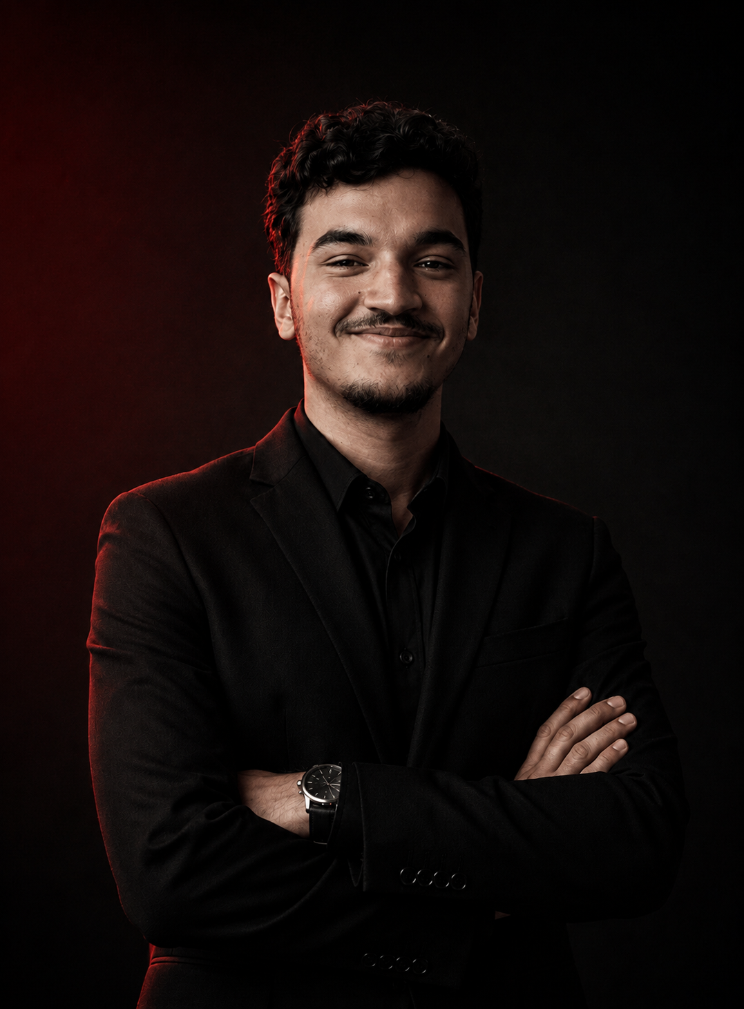 Portrait of Yasin, video editor